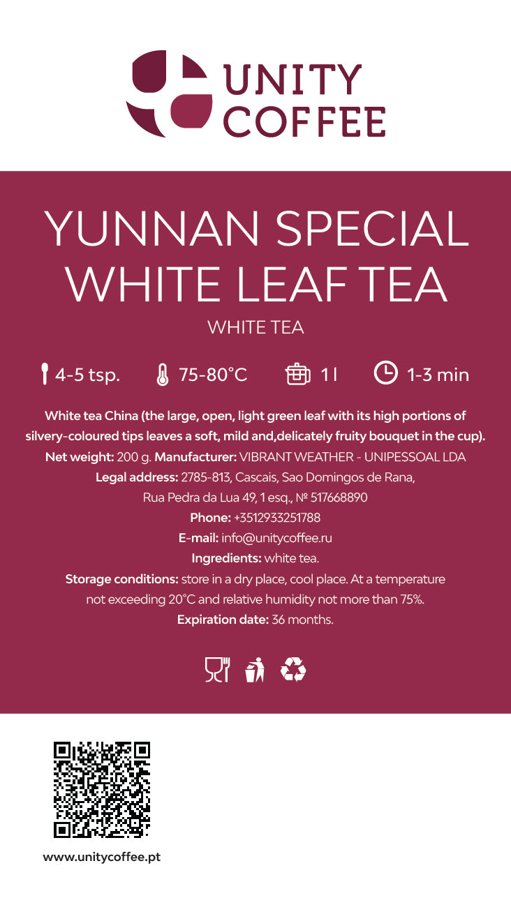 Yunnan Special White Leaf Tea