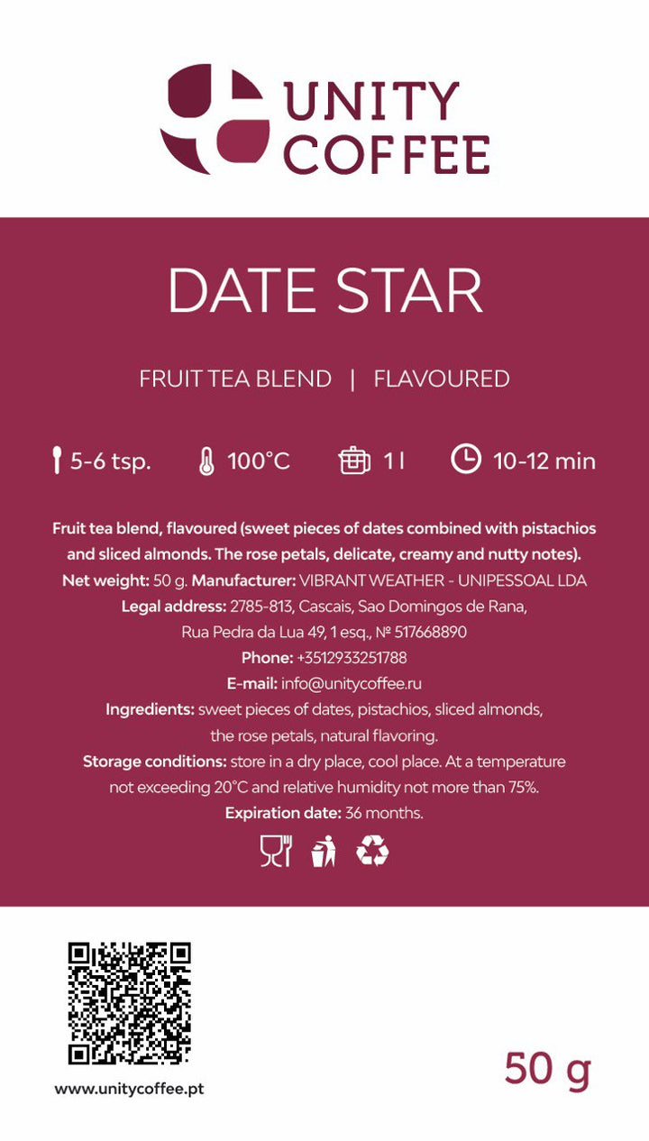 Fruit tea blend Date star