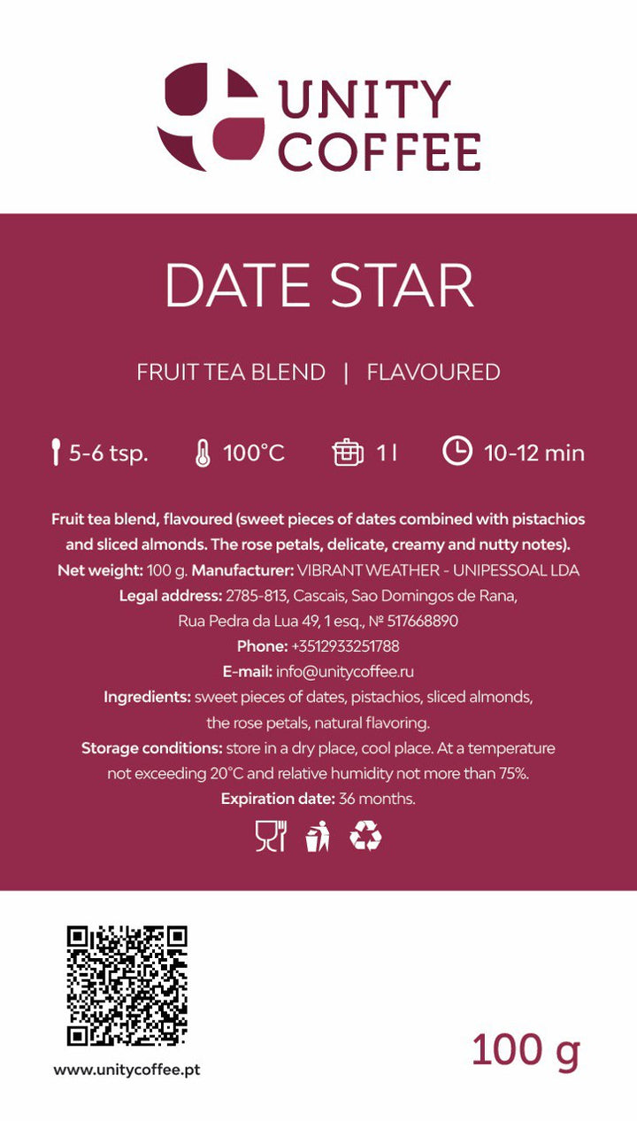 Fruit tea blend Date star