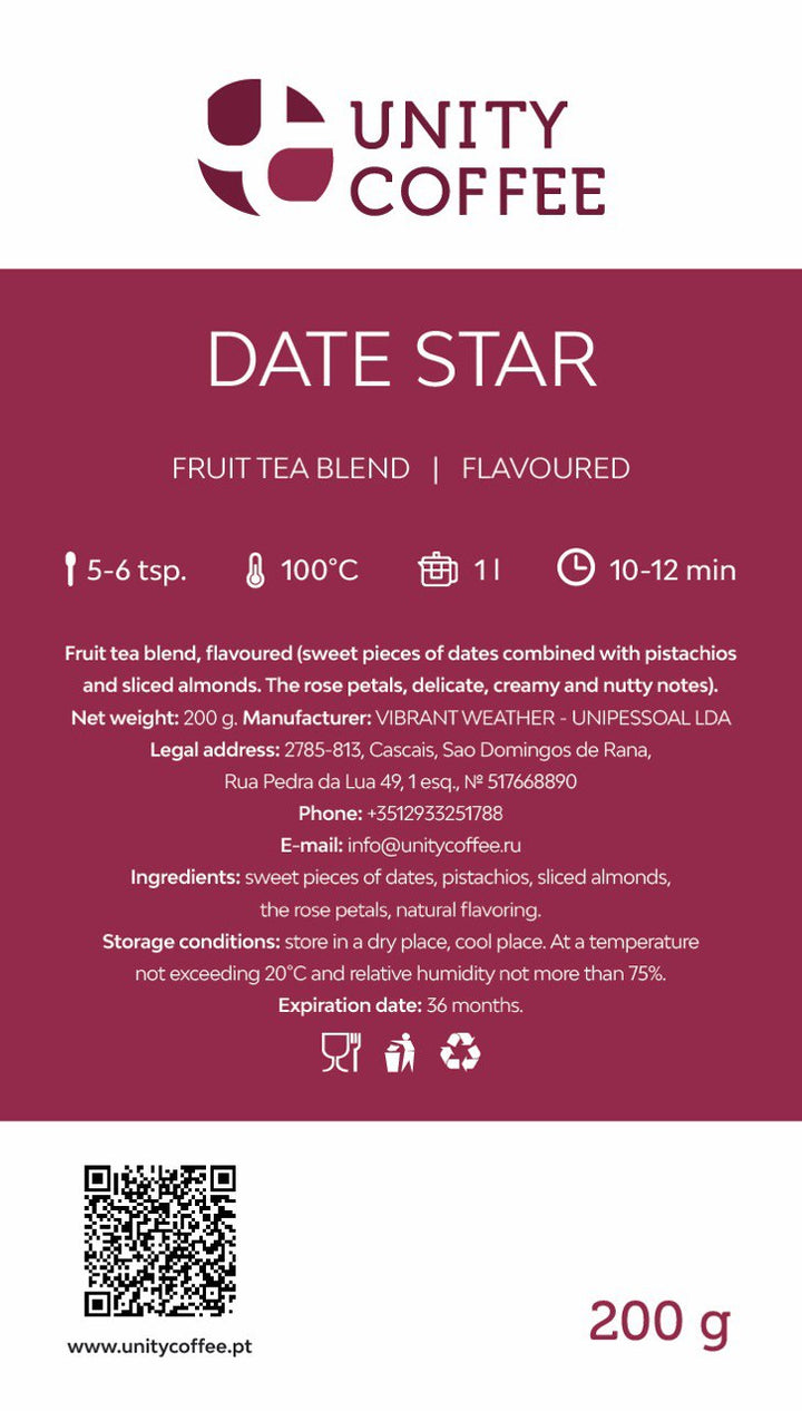 Fruit tea blend Date star