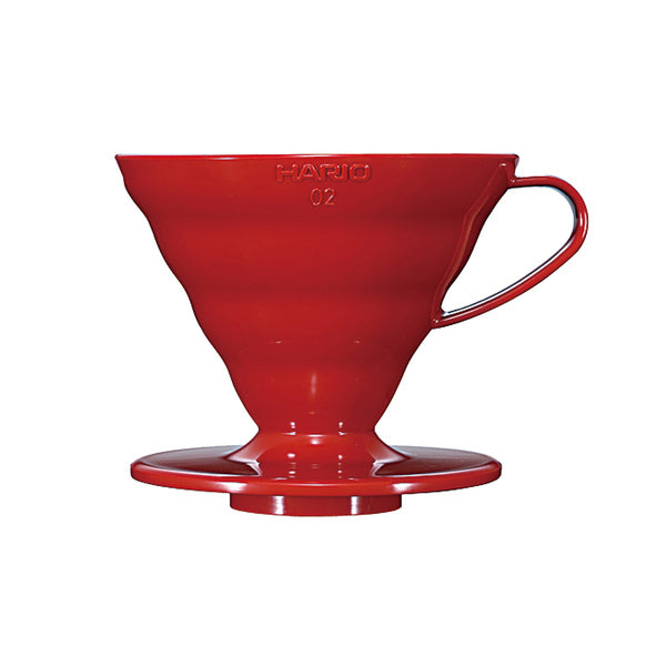 Hario V60-02 Gotejador Plástico Vermelho