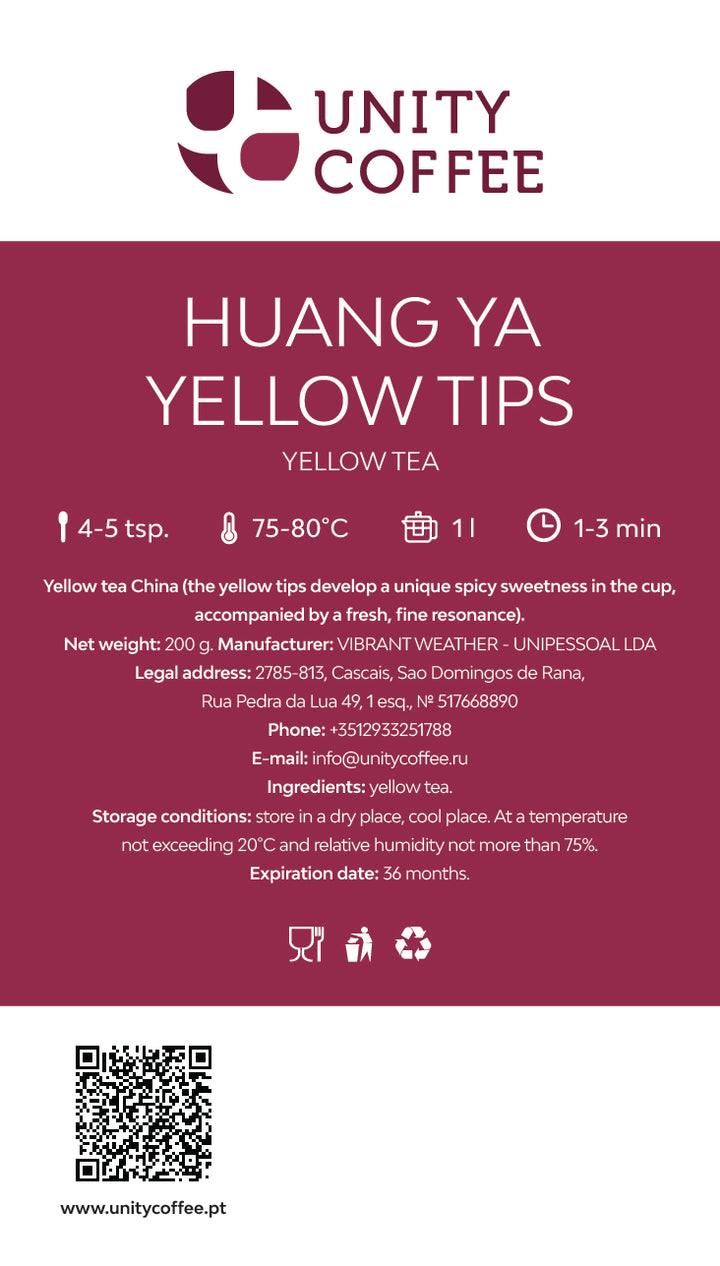 Huang Ya Yellow Tips