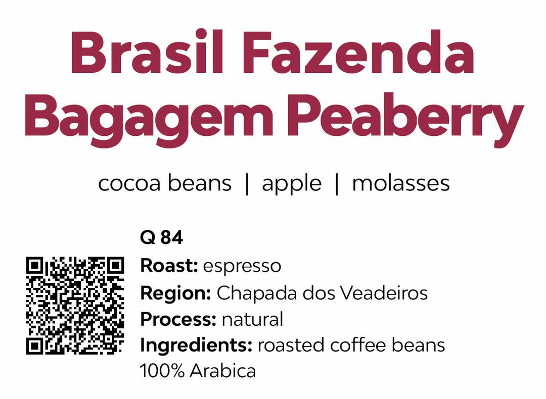 Brasil Fazenda Bagagem Peaberry