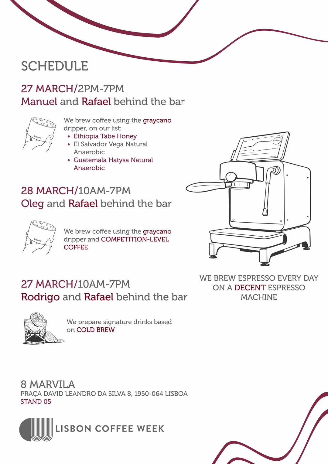 Lisbon Coffee Week / Unity stand 05